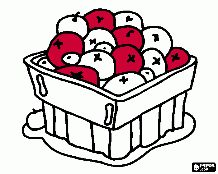 arandanos para colorear