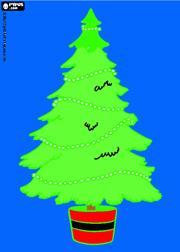 arbre José Adrián para colorear