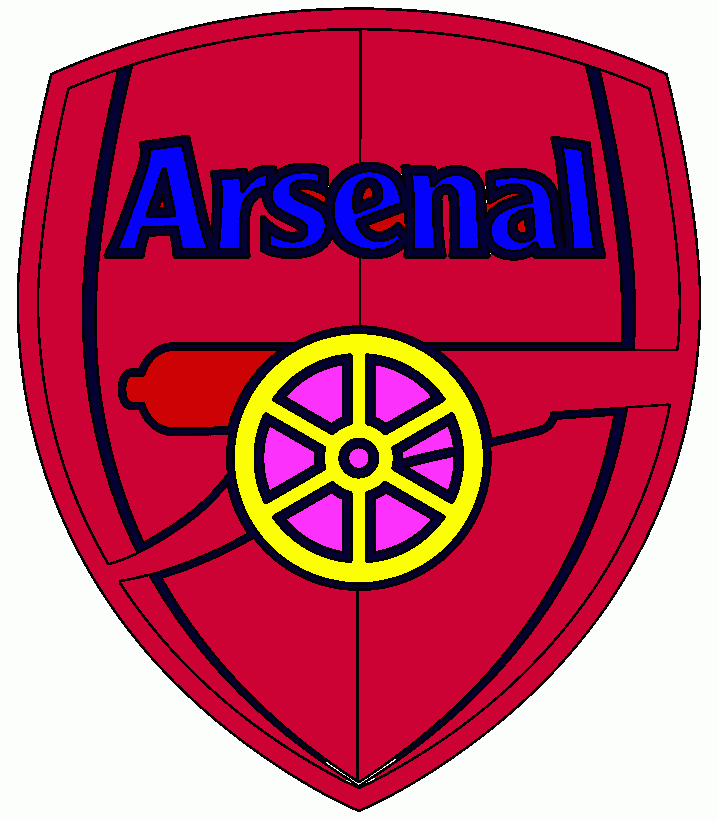 ARSENAL para colorear