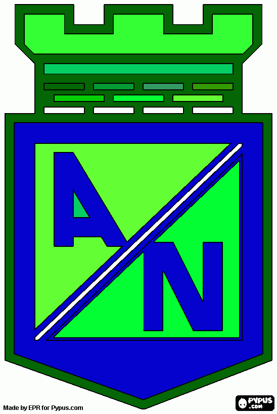 at nacional para colorear