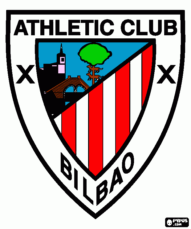 Athletic de bilbao para colorear