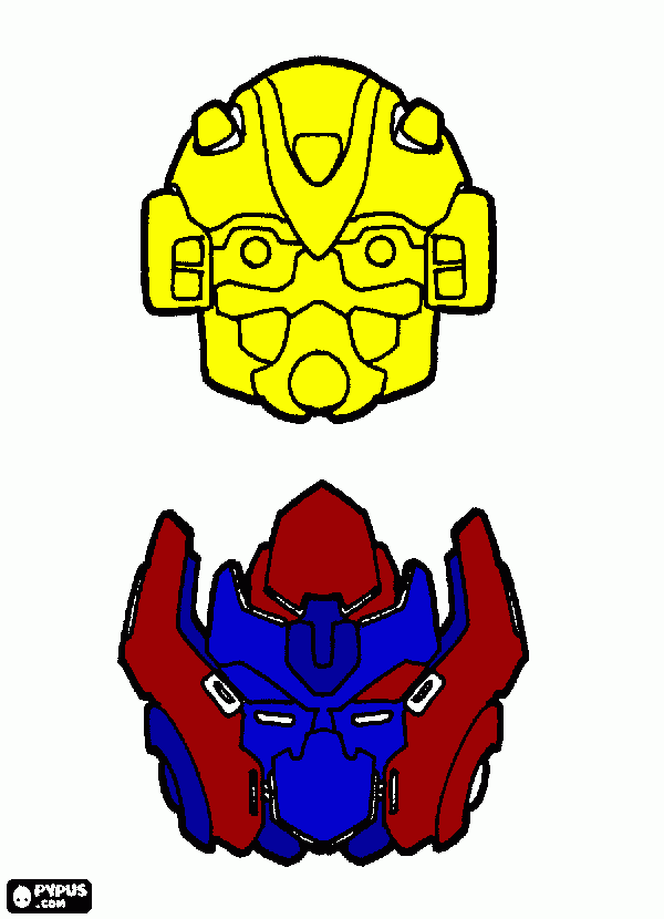 AUTOBOTS para colorear