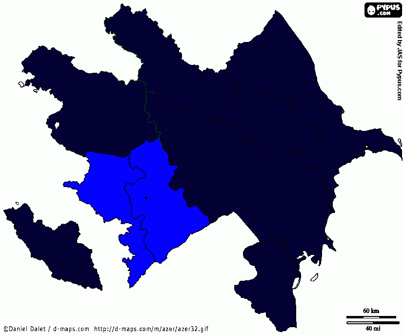 azerbaiyán para colorear