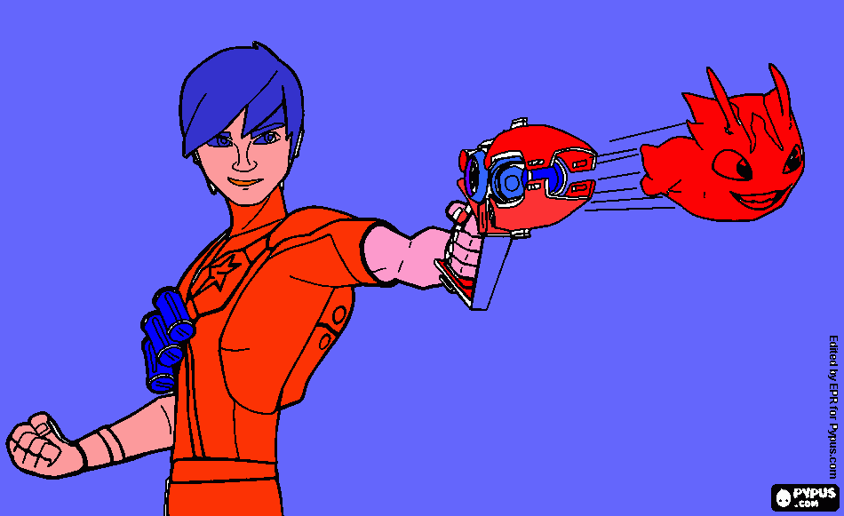 Babo Terra para colorear