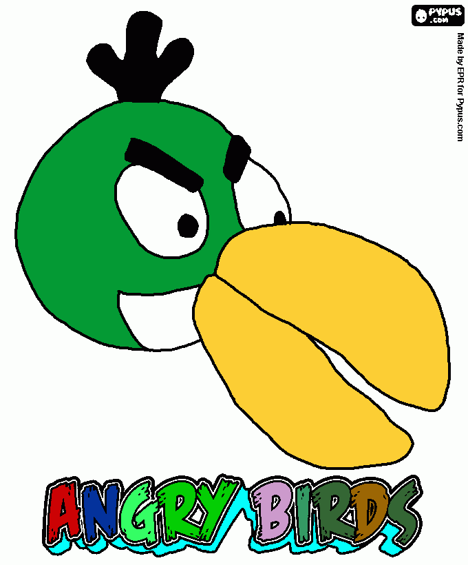 bacan hermoso para colorear