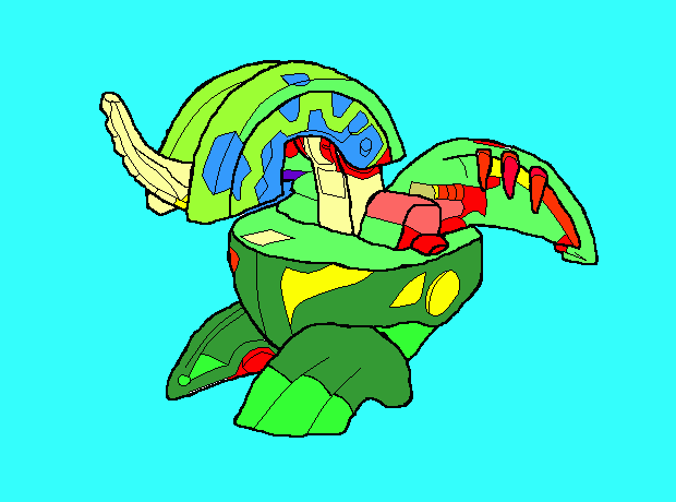 bakugan pelea para colorear