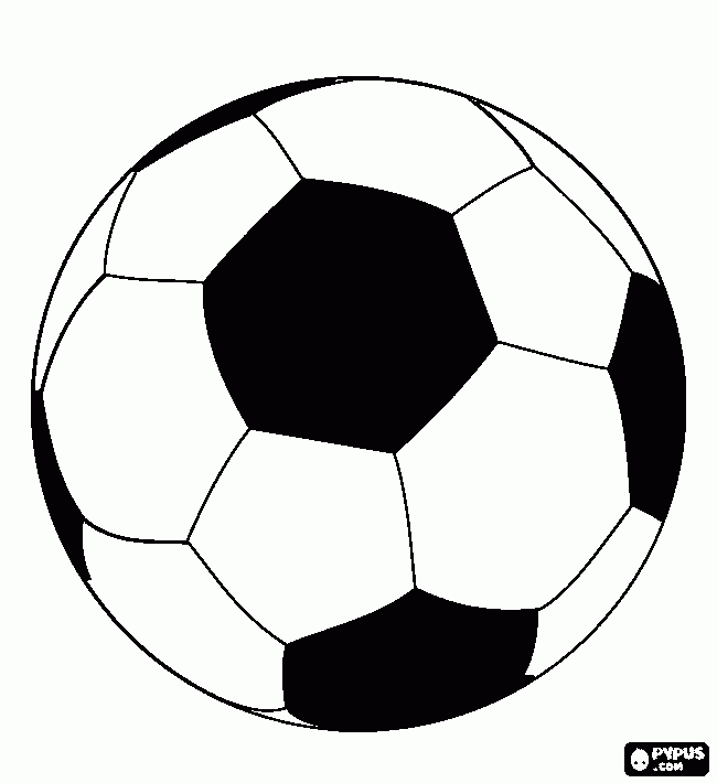 balon blanco y negro para colorear