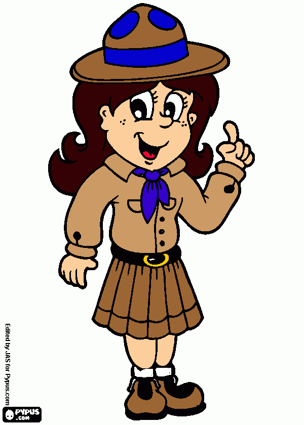 bandada para colorear