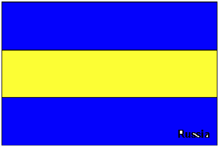 bandera de boca para colorear