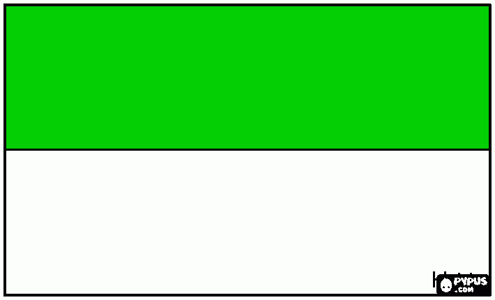 bandera de nacional para colorear