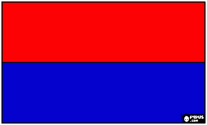 bandera del dim para colorear