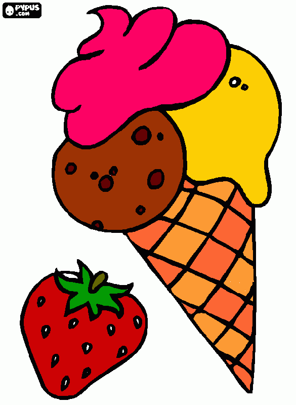barquilla para colorear