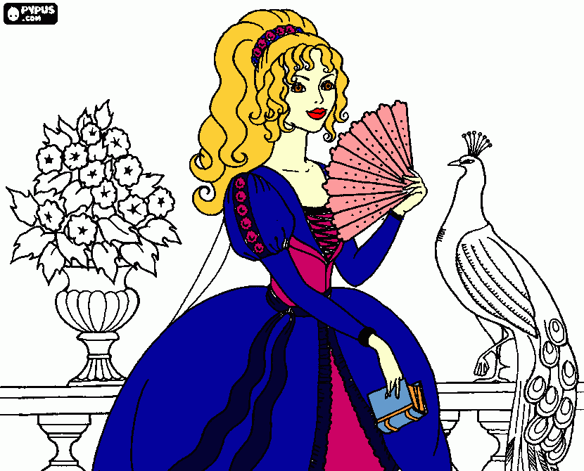 barroco para colorear