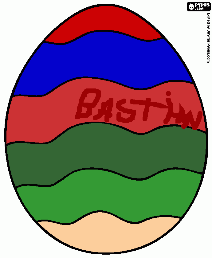 basti para colorear