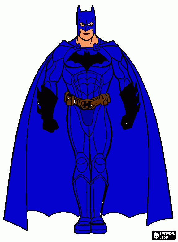 baTMAN DE  SANTI 19 DEAGOSTODE  2014 para colorear