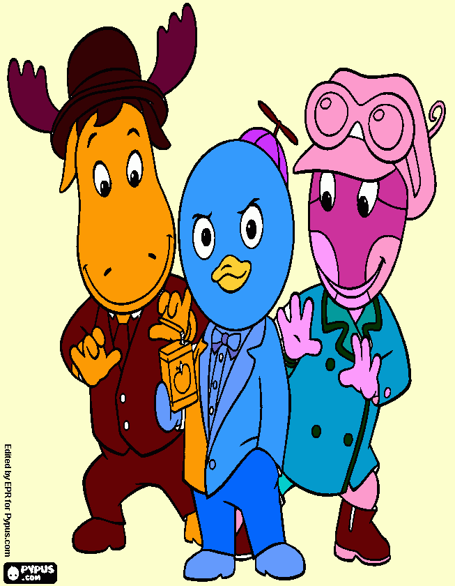 bayar para colorear