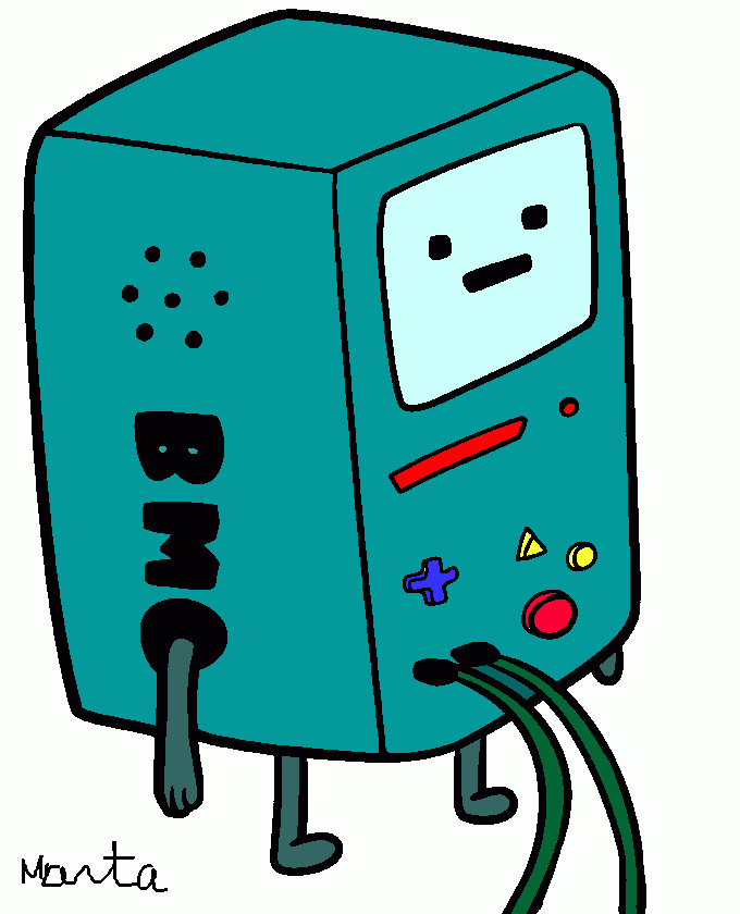 beemo para colorear