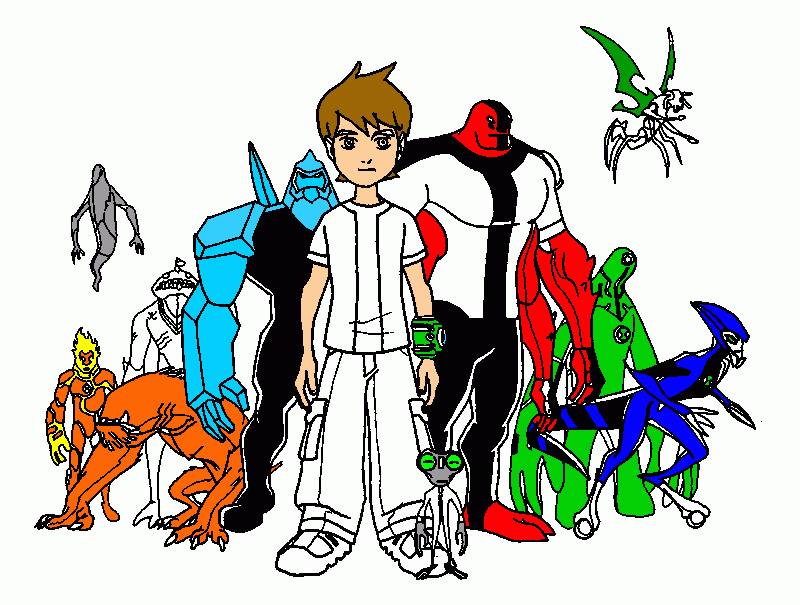 bem 10 para colorear
