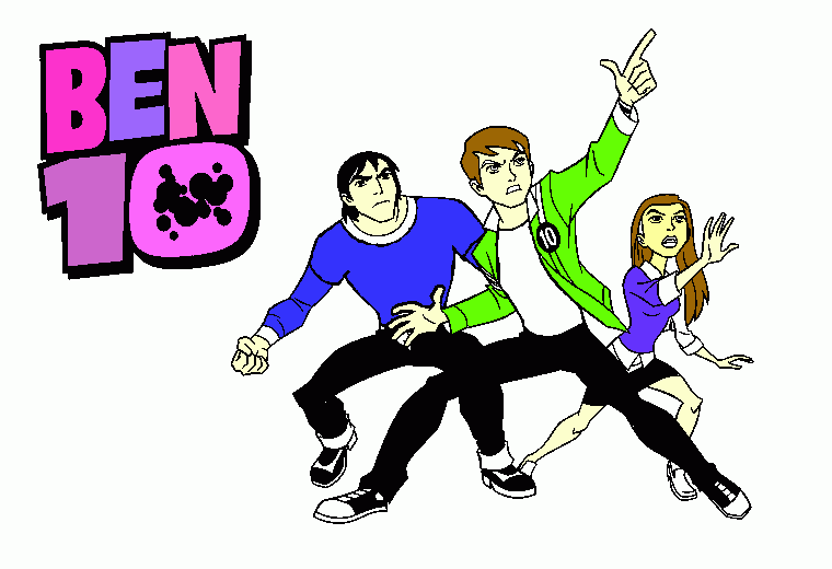 ben 10 idolos de niños para colorear