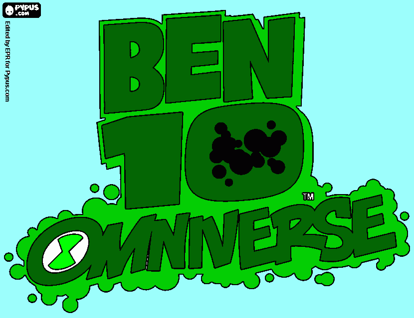 ben 10 omniverse para colorear
