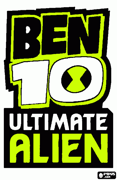 Ben 10 Ultimate Alien para colorear