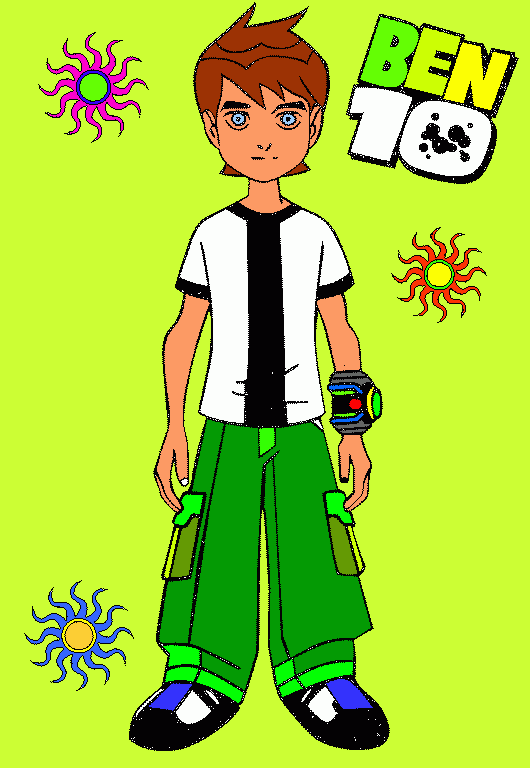 ben diez para colorear