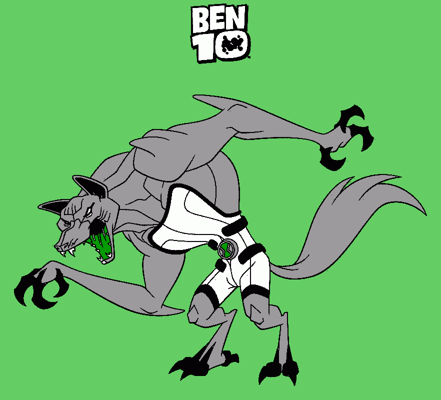 ben lobo para colorear