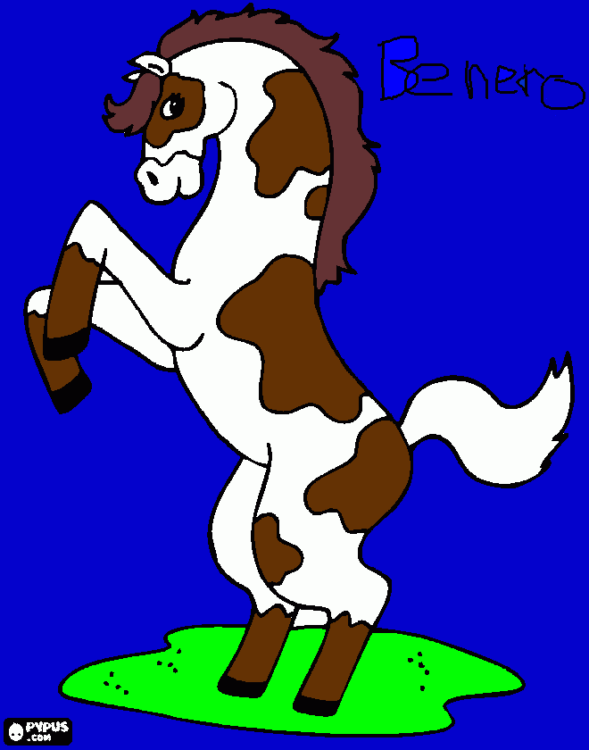 Benero para colorear