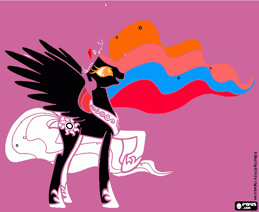 bien hermoso para colorear