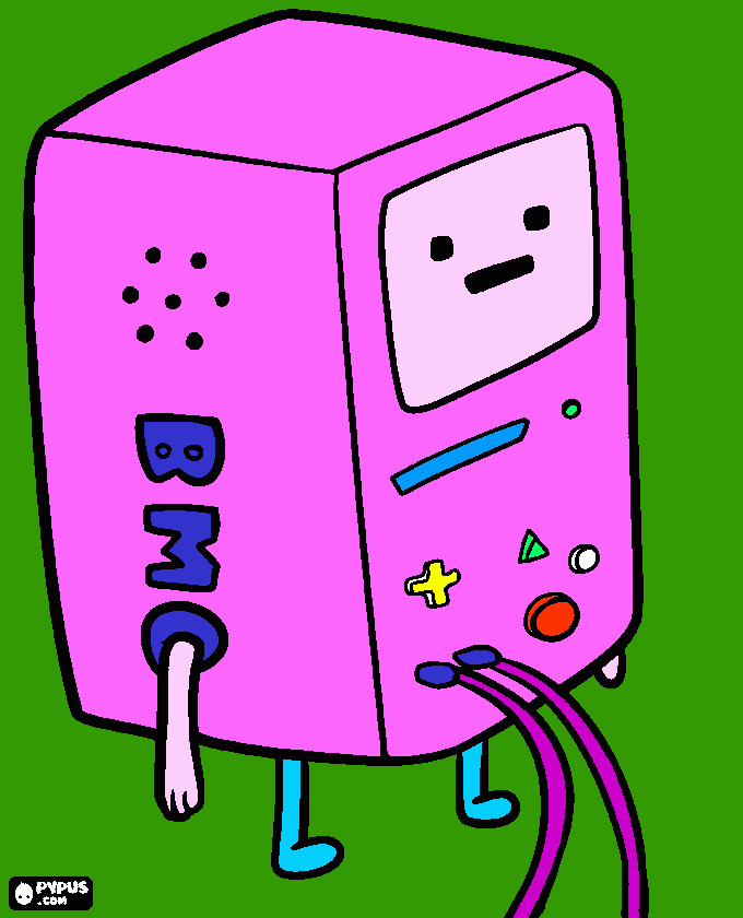 BIMO para colorear