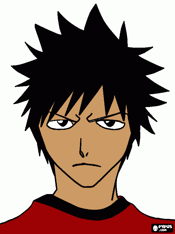 bleach yo para colorear