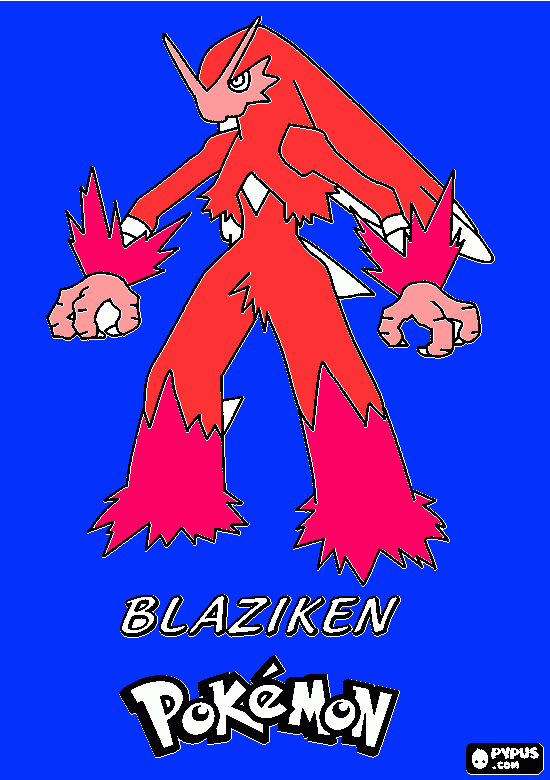 blesiken para colorear