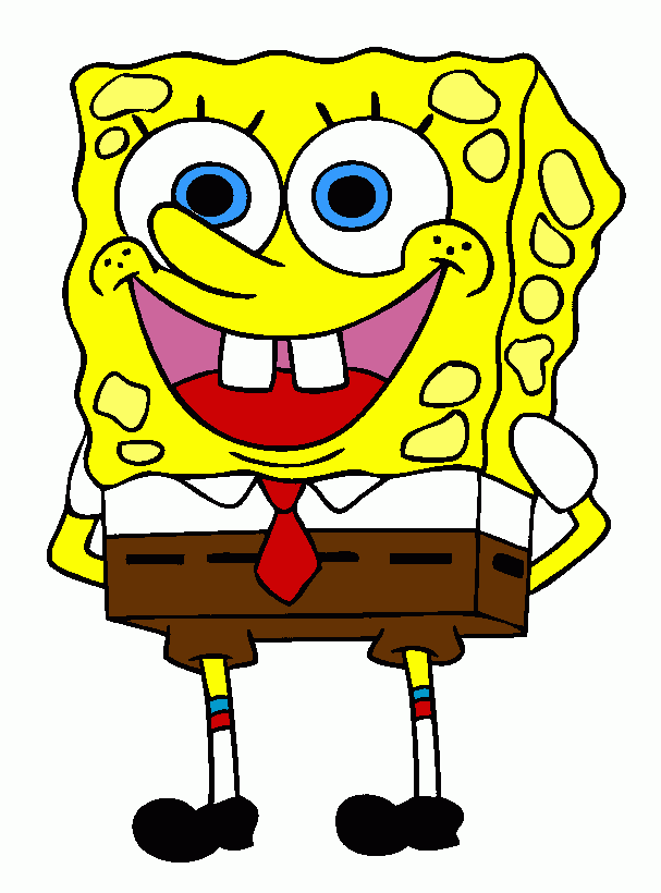 BOB ESPONJA PANTALONES CUADRADOS para colorear