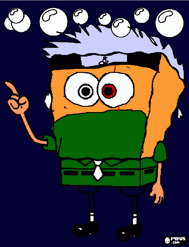 bob kakashi  para colorear