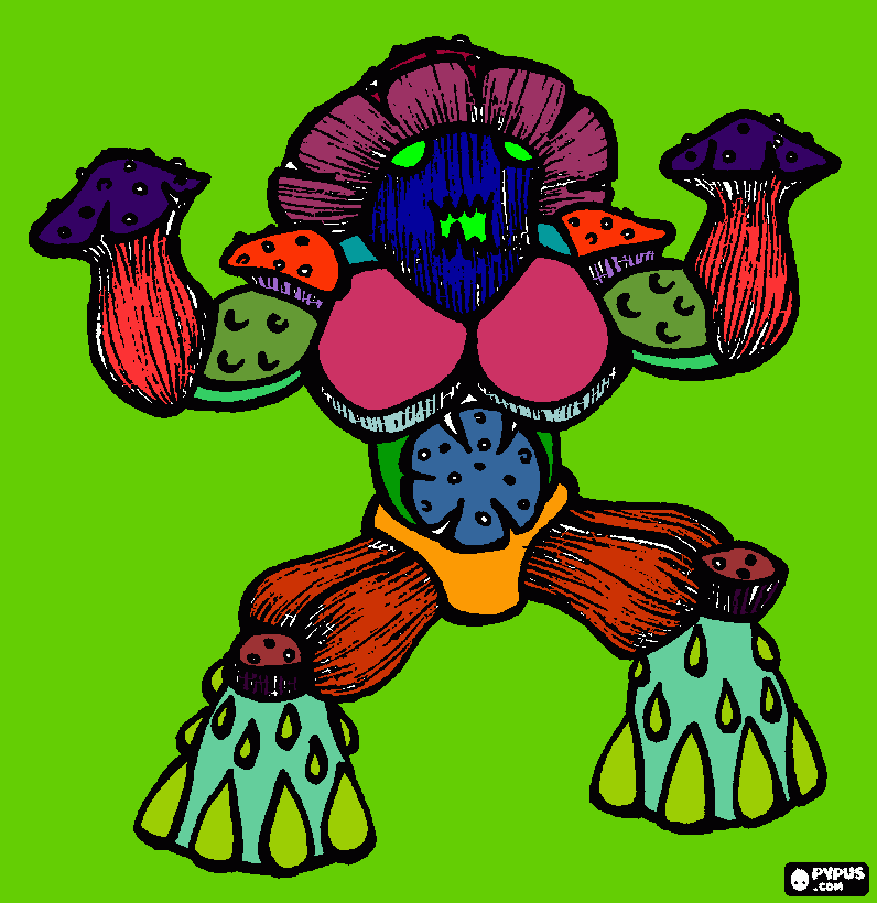 bolatot para colorear