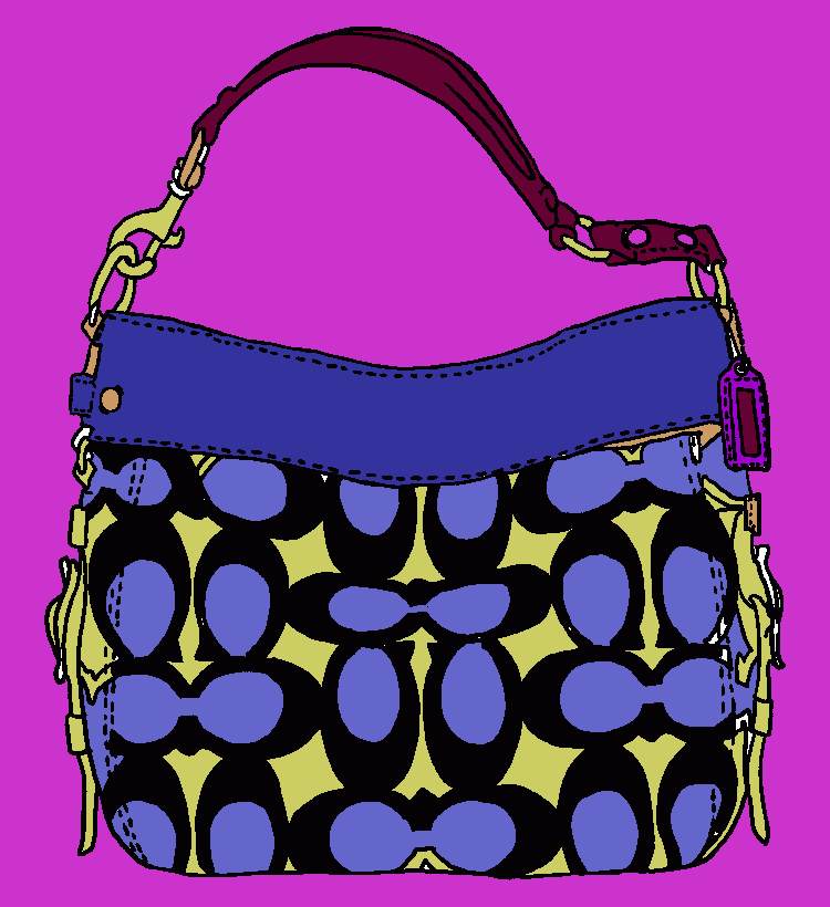 Bolso para colorear