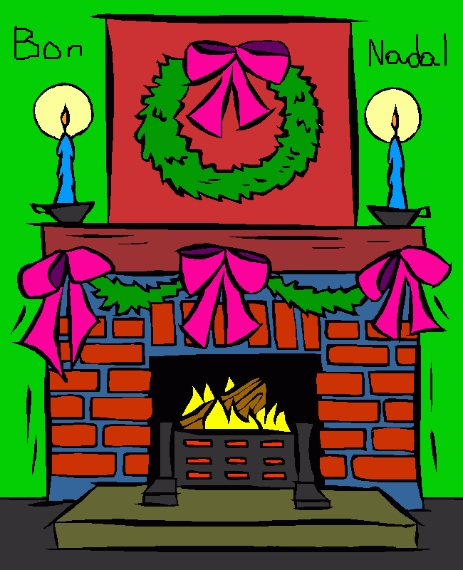 Bon Nadal para colorear