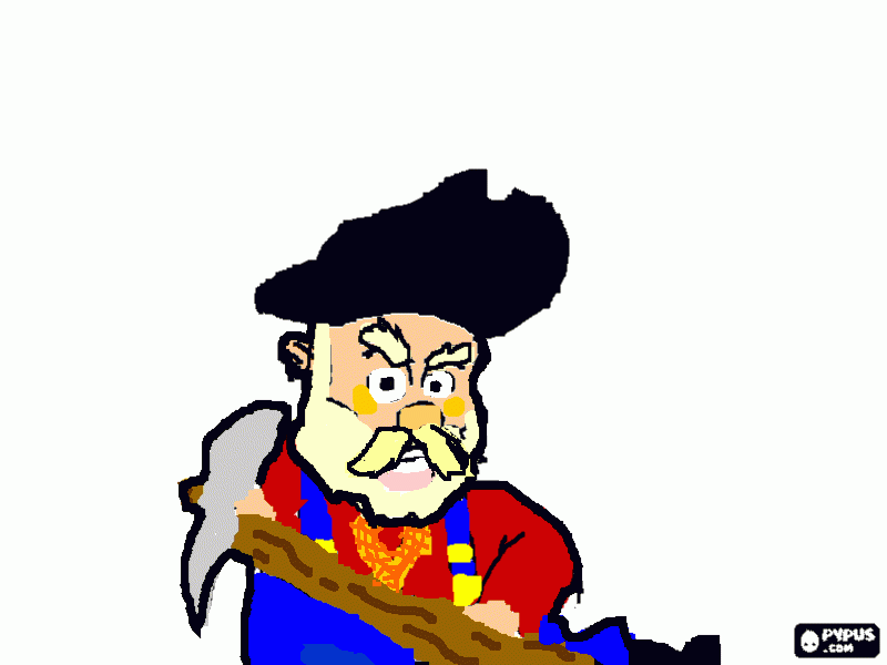 bonito dibu hecho por un usuario para colorear
