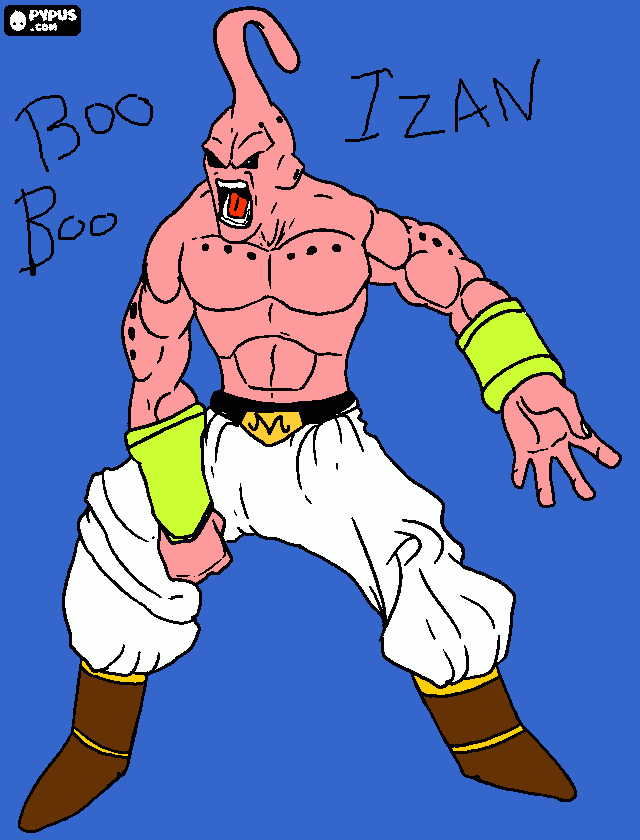 boo boo 2 para colorear