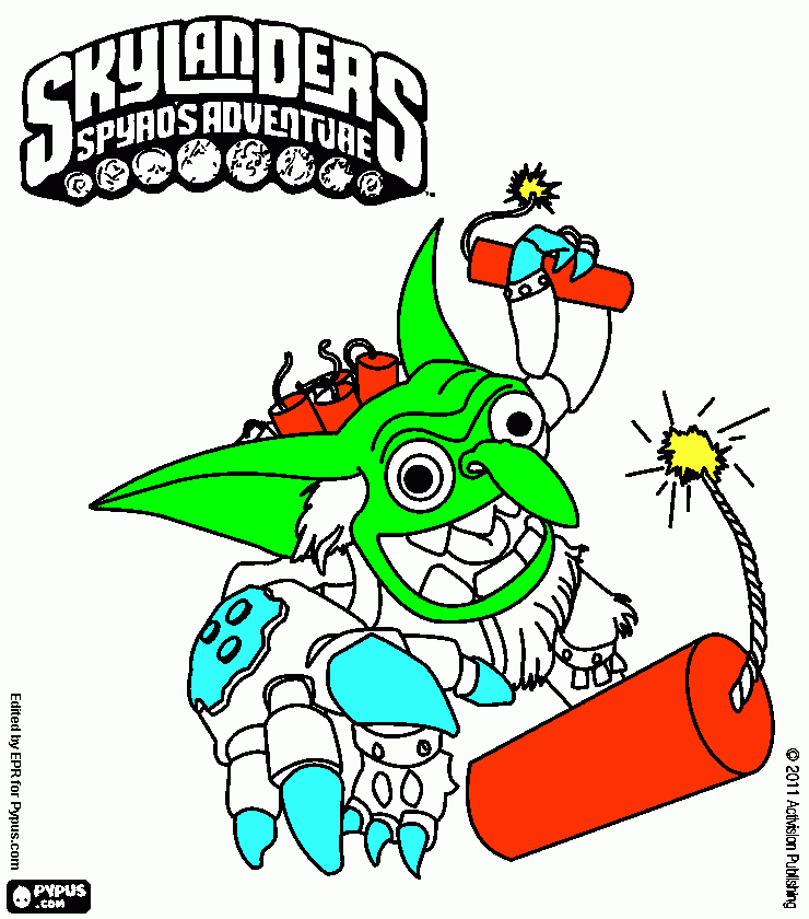 Boomer para colorear