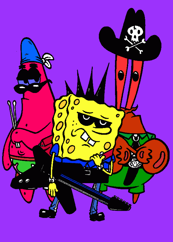 bop esponja para colorear