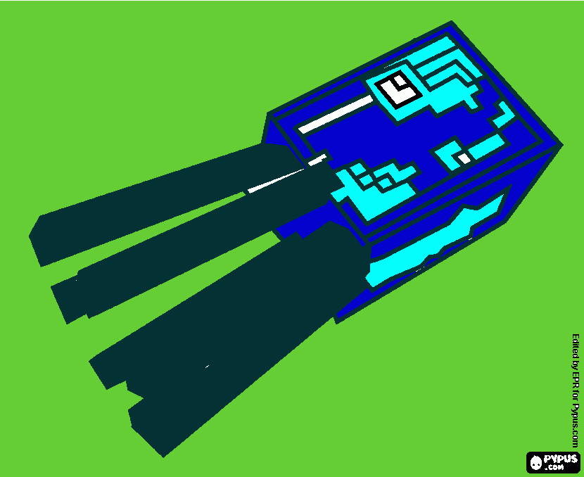 borrador para colorear