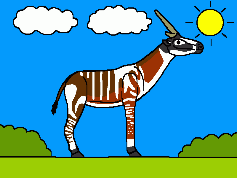 bramatherium para colorear