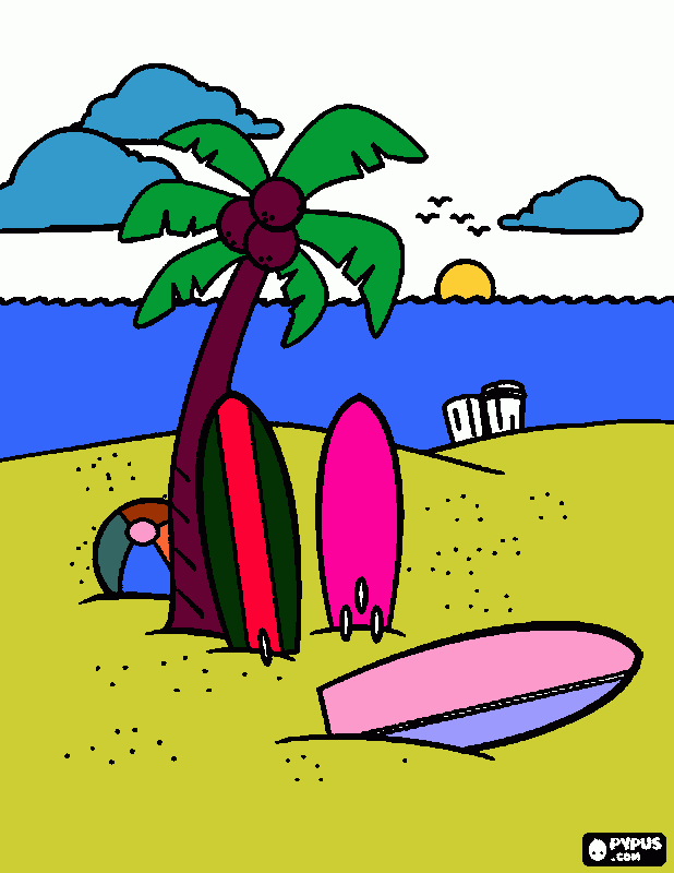 branu para colorear