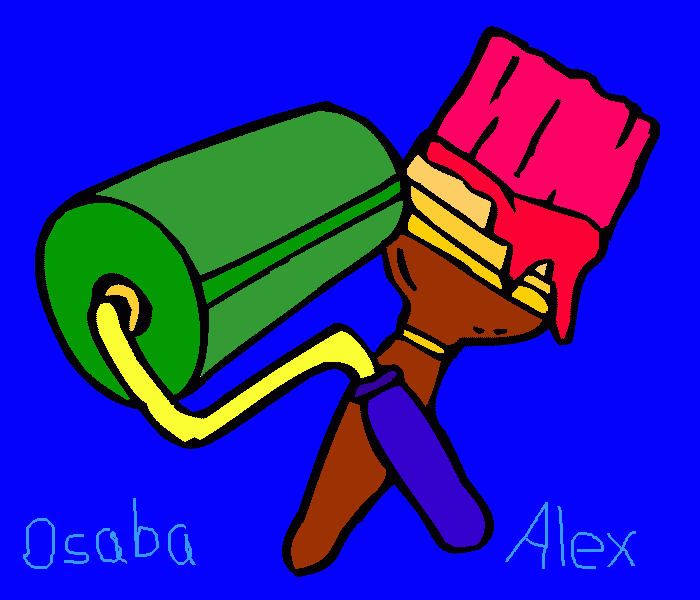 brochas de pintura para colorear