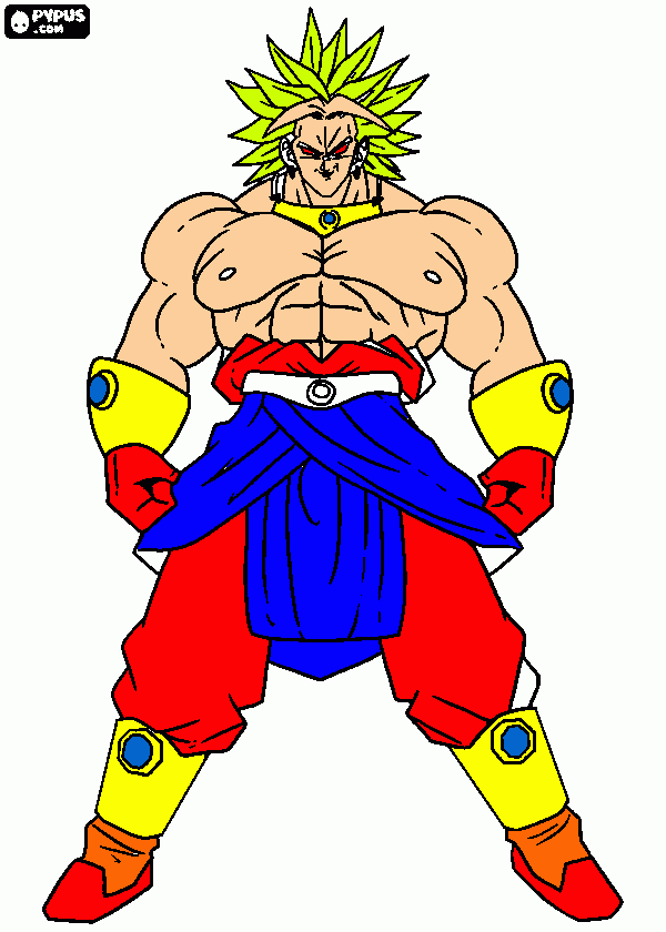 broils para colorear