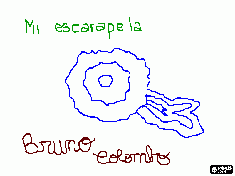 bruno colombo - mi escarapela para colorear