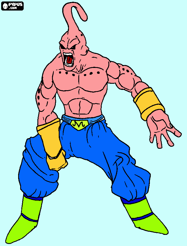 bu chachipistachi para colorear