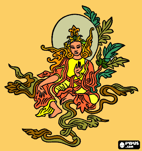 budas para colorear