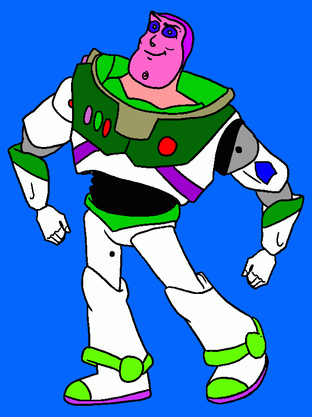 BUZZ LIGHT YEAR para colorear